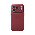 Monogram Case — Burgundy